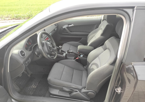 Audi A3 cena 20400 przebieg: 254422, rok produkcji 2008 z Gdańsk małe 154